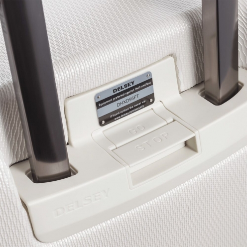 چمدان دلسی مدل چاتلت هارد پلاس شیری رنگ Suitcase 3
