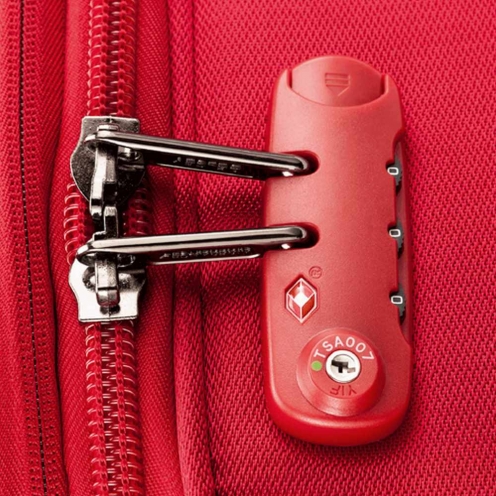 چمدان دلسی مدل دستینیشن چهار چرخ 78 سانتیمتر رنگ قرمز - delsey paris DESTINATION / 00200182004 3