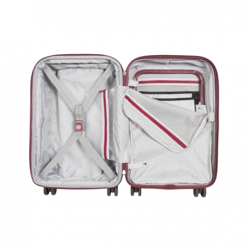 چمدان مسافرتی دلسی پاریس مدل گرنل سایز کابین رنگ قرمز 1