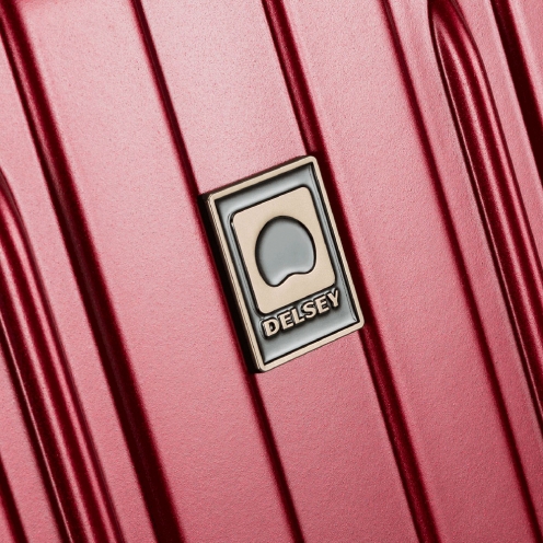 ست کامل چمدان مسافرتی دلسی پاریس مدل واوین سایز بزرگ ، متوسط و کابین رنگ قرمز دلسی ایران -DELSEY PARIS  VAVIN 00207398004 delseyiran 2