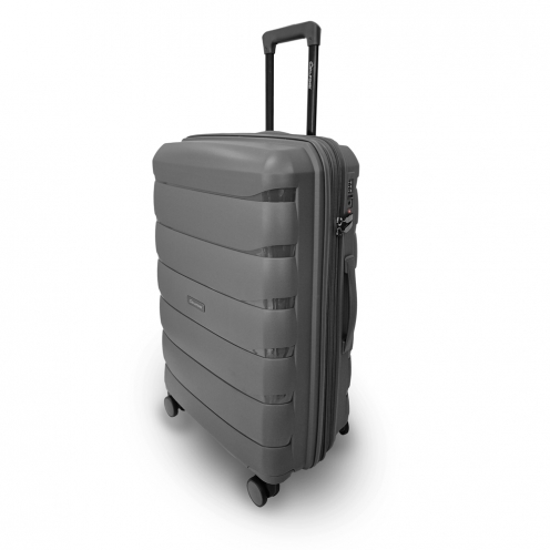 خرید چمدان مسافرتی آلفونسی مدل آلفا سایز متوسط رنگ نوک مدادی چمدان ایران – ALFONSI ALPHA 00250881001 chamedaniran 8