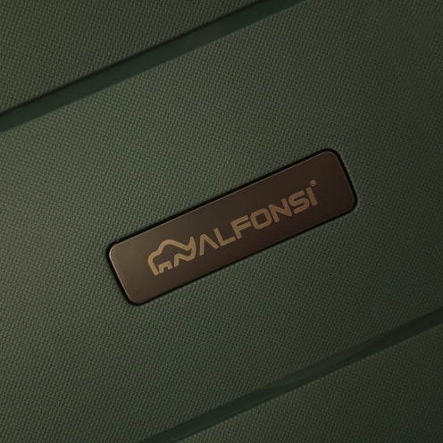 خرید چمدان مسافرتی آلفونسی مدل آلفا سایز متوسط رنگ سبز چمدان ایران – ALFONSI ALPHA 00250881003 chamedaniran 6