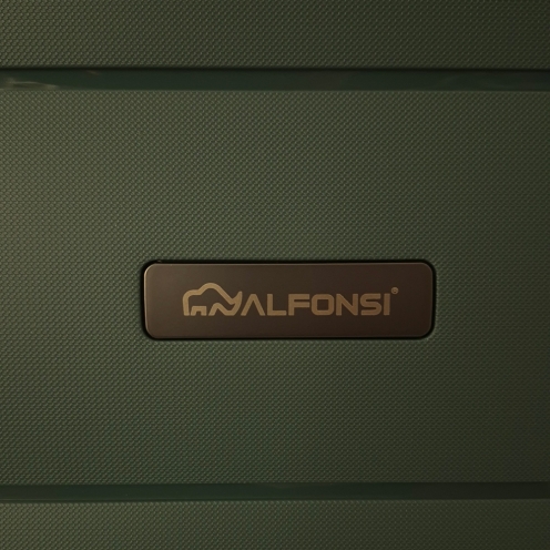 خرید چمدان مسافرتی آلفونسی مدل آلفا سایز بزرگ رنگ سبز چمدان ایران – ALFONSI ALPHA 00250882103 chamedaniran 4