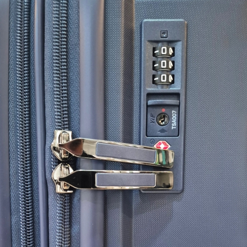 قیمت و خرید سری کامل چمدان مسافرتی آلفونسی مدل آلفا سایز بزرگ ، متوسط ، کابین رنگ سرمه ای چمدان ایران – CHAMEDANIRAN ALFONSI 00250898502 3