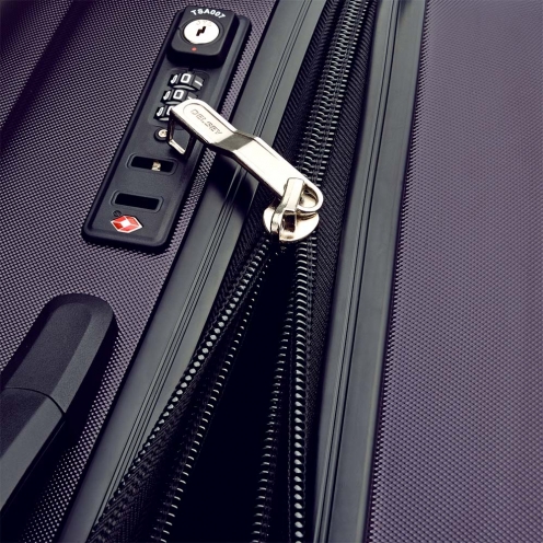 چمدان مسافرتی دلسی پاریس مدل سگور سایز خیلی بزرگ رنگ بنفش 1