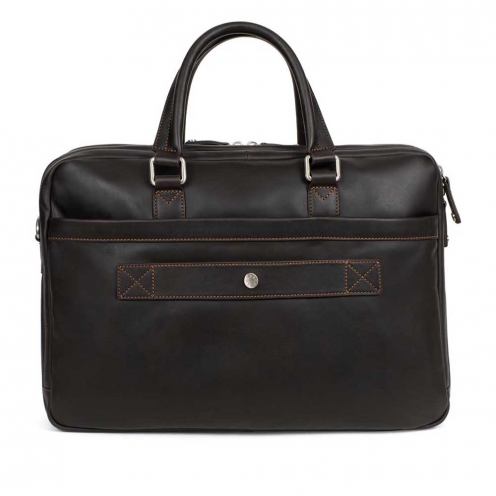 خرید کیف لپ تاپ هگزاگونا 15 اینچ مدل فلین رنگ قهوه ای چمدان ایران - HEXAGONA Briefcase 15'' 1548352200 2