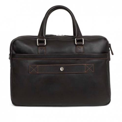خرید کیف لپ تاپ هگزاگونا 15 اینچ مدل فلین رنگ قهوه ای چمدان ایران - HEXAGONA Briefcase 15'' 1548352200 3