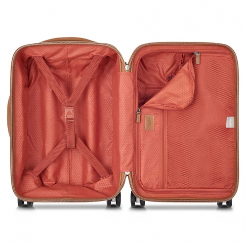 خرید چمدان دلسی مدل چاتلت ایر 2 سایز کابین رنگ قهوه ای چمدان ایران - delsey paris CHÂTELET AIR 2 00167680506 chamedaniran 2