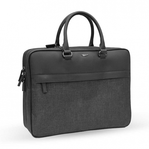 خرید کیف اداری هگزاگونا پاریس مردانه هگزاگونا کیف اداری مدل ورکر رنگ خاکستری چمدان ایران - HEXAGONA WORKER 9857513300 1