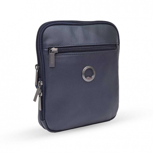 خرید کیف دوشی دلسی مدل کاستین رنگ آبی چمدان ایران - 00600211622 delsey paris Custine chamedaniran 1