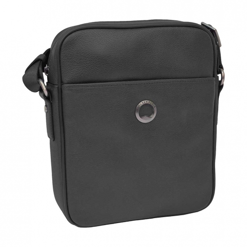 خرید کیف دوشی دلسی مدل کاستین رنگ مشکی چمدان ایران - 00600211800 delsey paris Custine chamedaniran 1