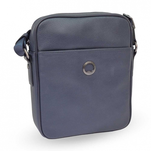 خرید کیف دوشی دلسی مدل کاستین رنگ آبی چمدان ایران - 00600211822 delsey paris Custine chamedaniran 1