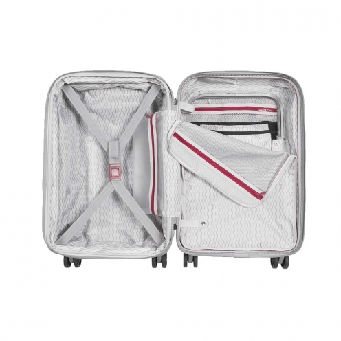 چمدان مسافرتی دلسی پاریس مدل گرنل سایز کابین رنگ خاکستری 1