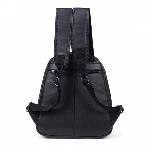 خرید کوله پشتی تبلت هگزاگونا 13مدل سافت رنگ مشکی  چمدان ایران - HEXAGONA Backpack Tablet Leather 22A61860100 1