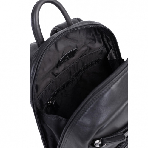 خرید کوله پشتی تبلت هگزاگونا 13مدل سافت رنگ مشکی  چمدان ایران - HEXAGONA Backpack Tablet Leather 22A61860100 3