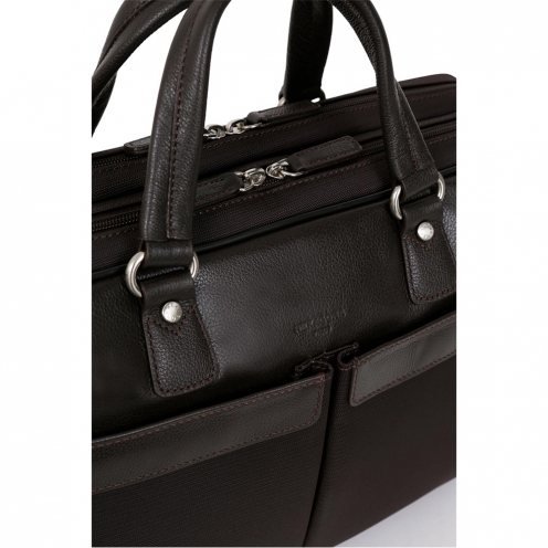 خرید کیف لپ تاپ هگزاگونا 15 اینچ مدل تراول بیزینس رنگ قهوه ای چمدان ایران - 2948382200 HEXAGONA Backpack 15