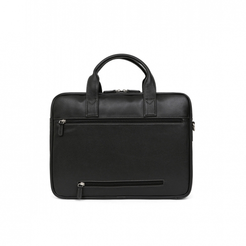 خرید کیف اداری هگزاگونا چرم مدل کانفورت رنگ مشکی چمدان ایران - 4630860100 HEXAGONA Briefcase Leather 2