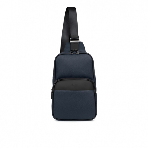 خرید کیف دوشی تک بند کراس تریپ هگزاگونا مدل اودیسه رنگ سرمه ای چمدان ایران - 4899336400 HEXAGONA BAG ODYSSEY 1