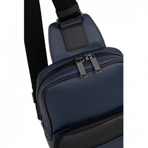 خرید کیف دوشی تک بند کراس تریپ هگزاگونا مدل اودیسه رنگ سرمه ای چمدان ایران - 4899336400 HEXAGONA BAG ODYSSEY 3