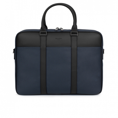 خرید کوله پشتی لپ تاپ هگزاگونا 13 اینچ مدل اودیسه رنگ سرمه ای چمدان ایران - HEXAGONA Briefcase ODYSSEY 13
