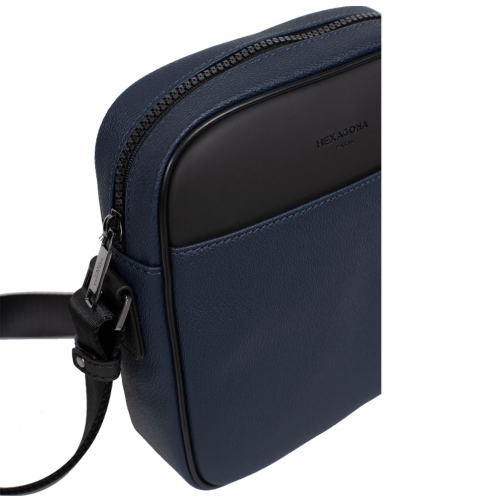 خرید کیف دوشی هگزاگونا مدل اودیسه رنگ سرمه ای چمدان ایران - 4899366400 HEXAGONA Messenger bag ODYSSEY 2