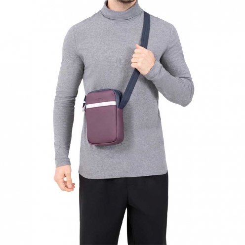خرید کیف دوشی هگزاگونا مدل مستر رنگ بنفش چمدان ایران - HEXAGONA Messenger bag Synthetic 5867531950 4