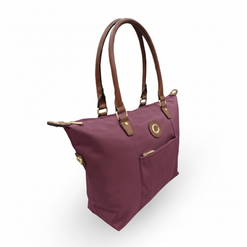 خرید کیف دستی دلسی مدل کوربووآ رنگ بنفش دلسی ایران - delseyiran COURBEVOIE BAG SHOULDER 00600633208 DELSEY PARIS 2