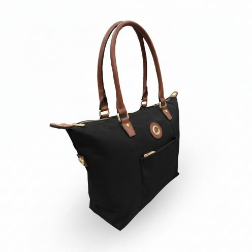 خرید کیف دستی دلسی مدل کوربووآ رنگ مشکی دلسی ایران - delseyiran COURBEVOIE ToTE BAGL SHOULDER 00600633220 DELSEY PARIS 3