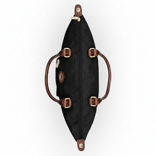 خرید کیف دستی دلسی مدل کوربووآ رنگ مشکی دلسی ایران - delseyiran COURBEVOIE ToTE BAGL SHOULDER 00600633220 DELSEY PARIS 4