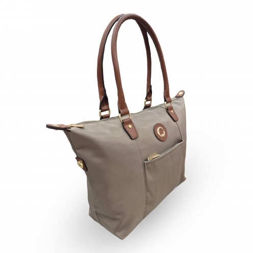 خرید کیف دستی دلسی مدل کوربووآ رنگ بژ دلسی ایران - delseyiran COURBEVOIE ToTE BAGL SHOULDER 00600633266 DELSEY PARIS 4