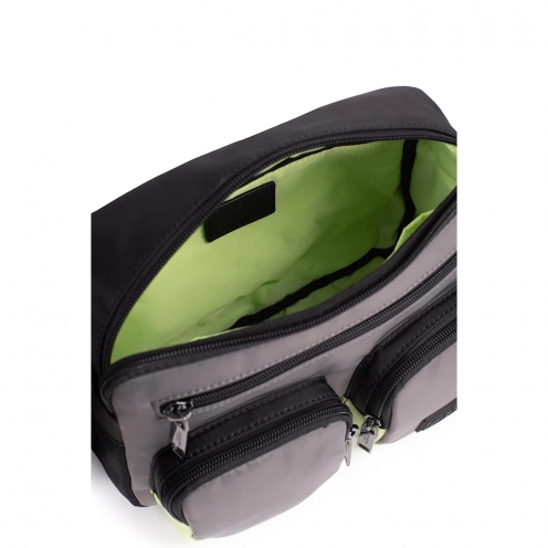 خرید کیف دوشی هگزاگونا مدل بامپ رنگ سبز چمدان ایران - HEXAGONA Messenger bag BUMP / 6390253350 2