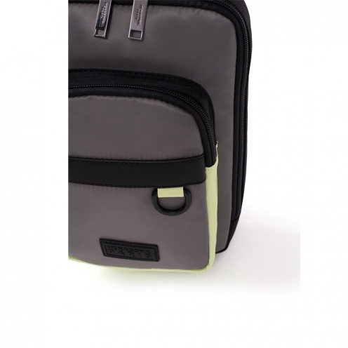 خرید کیف دوشی هگزاگونا مدل بامپ رنگ سبز چمدان ایران - HEXAGONA Waist bag BUMP / 6390283350 2