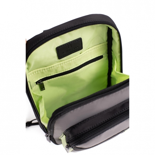 خرید کیف دوشی هگزاگونا مدل بامپ رنگ سبز چمدان ایران - HEXAGONA Waist bag BUMP / 6390283350 3