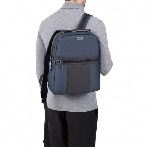 خرید کوله پشتی لپ تاپ هگزاگونا 13 اینچ مدل هوریزون رنگ مشکی چمدان ایران - HEXAGONA HORIZON Backpack 13