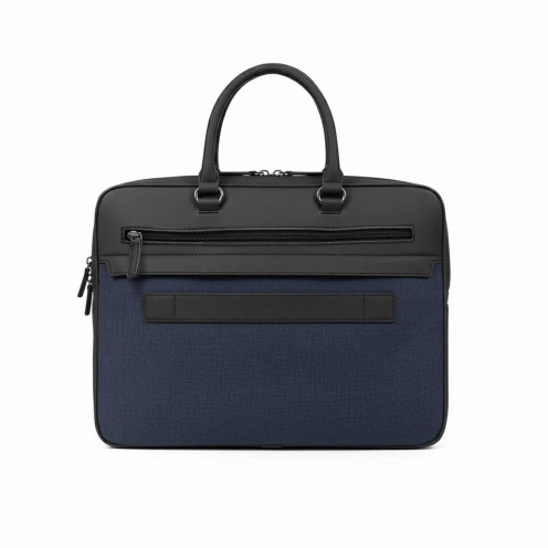 خرید کیف اداری هگزاگونا پاریس مردانه هگزاگونا کیف اداری مدل ورکر رنگ آبی چمدان ایران - HEXAGONA WORKER 9857513700 3