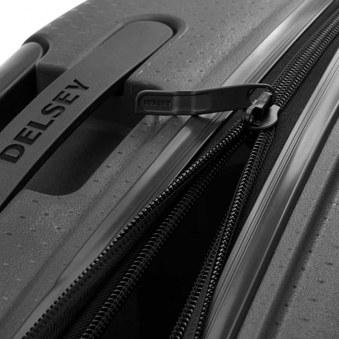 خرید چمدان مسافرتی دلسی پاریس مدل بلمونت پلاس سایز کابین رنگ مشکی دلسی ایران –DELSEY PARIS BELMONT PLUS 00386180600 delseyiran 2