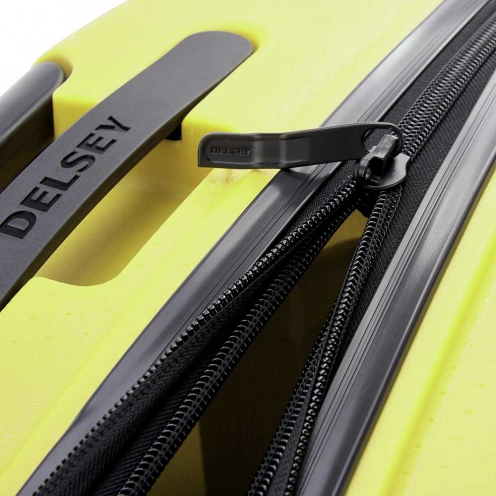 خرید چمدان مسافرتی دلسی پاریس مدل بلمونت پلاس سایز متوسط رنگ زرد دلسی ایران –DELSEY PARIS BELMONT PLUS 00386181643 delseyiran 1