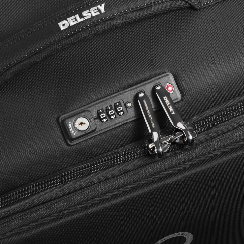 قیمت و خرید چمدان دلسی مدل براچنت 2 سایز متوسط رنگ مشکی دلسی ایران - DELSEY PARIS BROCHANT 2.0 delseyiran 00225681000 3