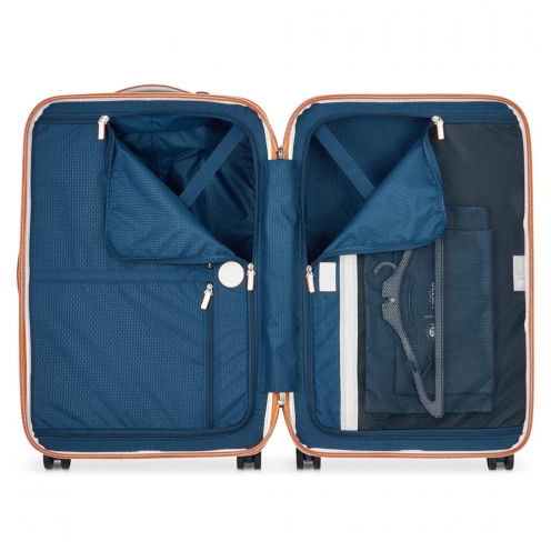 خرید چمدان دلسی مدل چاتلت ایر سایز متوسط رنگ آبی دلسی ایران - delsey paris CHÂTELET AIR  00167281802 delseyiran 1