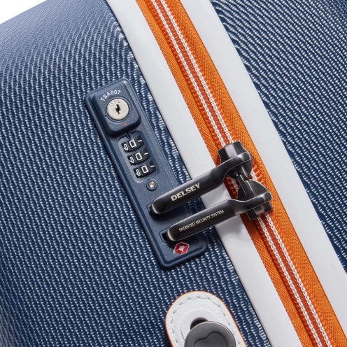 خرید چمدان دلسی مدل چاتلت ایر سایز متوسط رنگ آبی دلسی ایران - delsey paris CHÂTELET AIR  00167281802 delseyiran 7