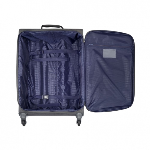 چمدان مسافرتی دلسی پاریس مدل دافین سایز متوسط رنگ نوک مدادی 1