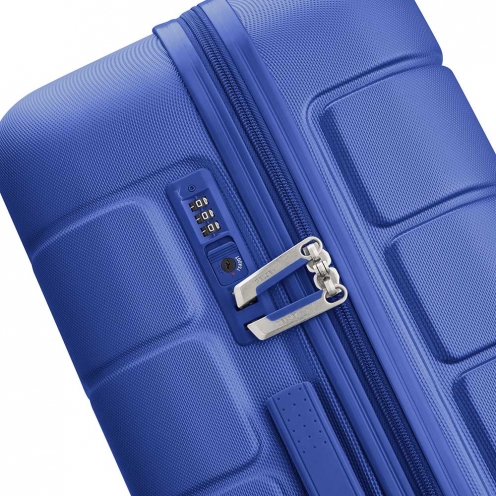 قیمت و خرید چمدان مسافرتی دلسی پاریس مدل لاگوس سایز کابین رنگ آبی تیره چمدان ایران – DELSEY PARIS LAGOS 00387080122 chamedaniran 1