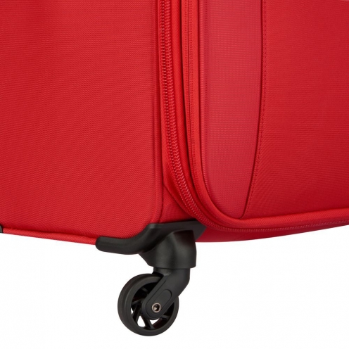 خرید چمدان دلسی مدل مرکور چهار چرخ 55 سانتیمتر سایز اسلیم کابین رنگ قرمز دلسی ایران – DELSEY PARIS  MERCURE delseyiran 00324780304  3