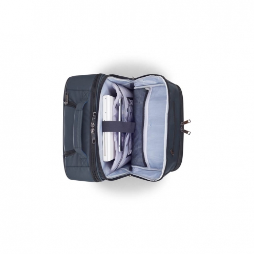 کوله پشتی لپتاپی چرخ دار دلسی مدل پرویس پلاس 17.3 اینچ دو تبله ضد آب رنگ خاکستری دلسی ایران 6
