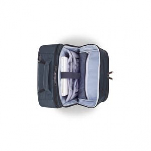 کوله پشتی لپتاپی چرخ دار دلسی مدل پرویس پلاس 17.3 اینچ دو تبله ضد آب رنگ خاکستری دلسی ایران 7