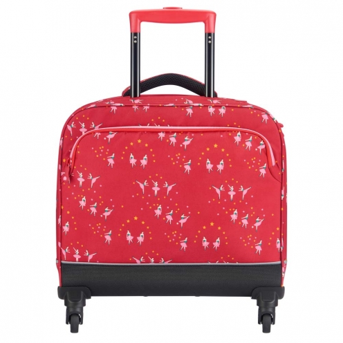 قیمت و خرید کیف چرخ دار مدرسه ای افقی کودک دلسی پاریس رنگ صورتی دلسی ایران - DELSEY SCHOOLBAG 4-WHEEL 2019 00339445219 delseyiran 2