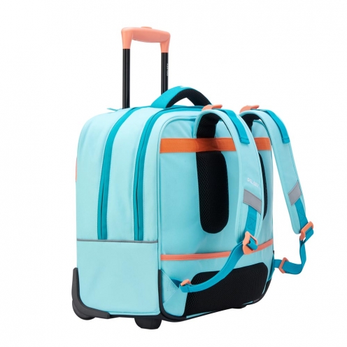 خرید کیف چرخ دار مدرسه ای افقی 15.6 اینچ کودک دلسی پاریس رنگ  آبی چمدان ایران - DELSEY PARIS TROLLEY BACKPACK 00339265112 chamedaniran 9