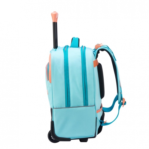 خرید کیف چرخ دار مدرسه ای افقی 15.6 اینچ کودک دلسی پاریس رنگ  آبی چمدان ایران - DELSEY PARIS TROLLEY BACKPACK 00339265112 chamedaniran 10