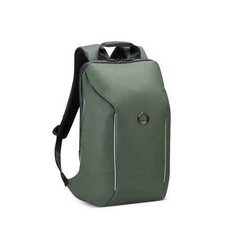 خرید کوله پشتی لپ تاپی دلسی مدل سکیورین رنگ سبز دلسی ایران - DELSEY PARIS SECURAIN BACKPACK 00102061013 delseyiran 1