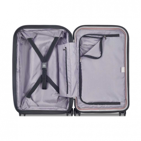 چمدان مسافرتی دلسی پاریس مدل سکیورتایم فرم سایز کابین رنگ نقره ای دلسی ایران -DELSEY PARIS  SECURITIME FRAME 00217380111 delseyiran 1